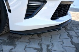 Cup Spoilerlippe Front Ansatz V.2 passend für CHEVROLET CAMARO 6TH-GEN. PHASE-I 2SS COUPE schwarz Hochglanz