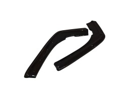 Heck Ansatz Flaps Diffusor passend für BMW 3er M-Paket F30 schwarz Hochglanz