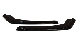 Heck Ansatz Flaps Diffusor passend für BMW 3er M-Paket F30 schwarz Hochglanz