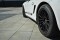 Seitenschweller Ansatz Cup Leisten passend für PORSCHE CAYMAN S 987C schwarz Hochglanz