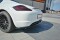 Heck Ansatz Flaps Diffusor passend für PORSCHE CAYMAN S 987C schwarz Hochglanz