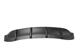 Heck Ansatz Diffusor für VOLKSWAGEN SCIROCCO MK.3 R FACELIFT schwarz Hochglanz