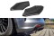 Heck Ansatz Flaps Diffusor passend für VW SCIROCCO MK.3 R FACELIFT schwarz Hochglanz