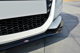 Cup Spoilerlippe Front Ansatz V.1 passend für HONDA CR-Z schwarz Hochglanz
