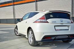 Heck Spoiler Aufsatz Abrisskante passend für HONDA CR-Z schwarz Hochglanz