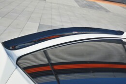 Heck Spoiler Aufsatz Abrisskante passend für HONDA CR-Z schwarz Hochglanz
