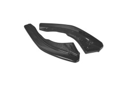 Heck Ansatz Flaps Diffusor passend für BMW M2 (F87) COUPÉ schwarz Hochglanz