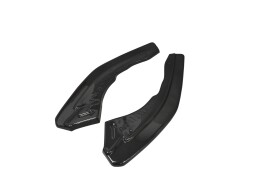 Heck Ansatz Flaps Diffusor passend für BMW M2 (F87) COUPÉ schwarz Hochglanz