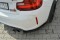 Heck Ansatz Flaps Diffusor passend für BMW M2 (F87) COUPÉ schwarz Hochglanz