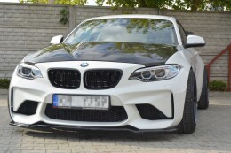 Cup Spoilerlippe Front Ansatz für BMW M2 (F87) Coupe...
