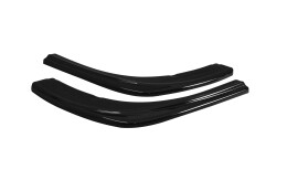 Heck Ansatz Flaps Diffusor passend für Ford Transit Custom Mk1 FL schwarz Hochglanz