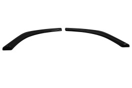 Heck Ansatz Flaps Diffusor passend für Ford Transit Custom Mk1 FL schwarz Hochglanz