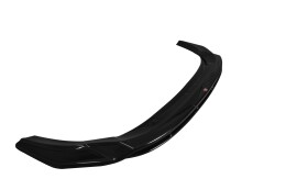 Street+ Spoilerlippe Front Ansatz V.1 passend für Ford Transit Custom Mk1 FL / Tourneo Custom Mk1 FL schwarz Hochglanz