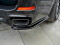 Heck Ansatz Flaps Diffusor passend für BMW X5 F15 M Paket schwarz Hochglanz