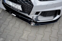 Racing Cup Spoilerlippe Front Ansatz V.1 für Audi...