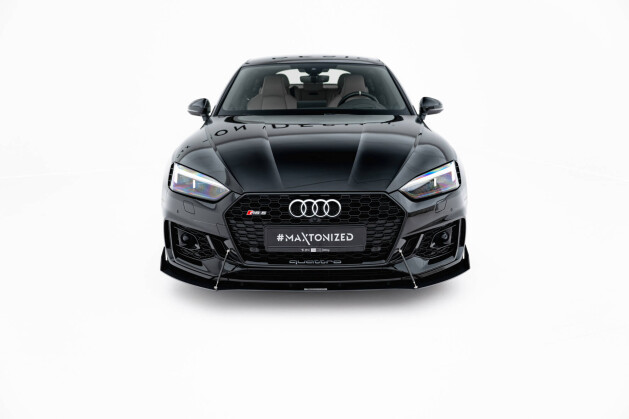 Street Pro Spoilerlippe Front Ansatz V.2 passend für Audi RS5 Coupe / Sportback F5