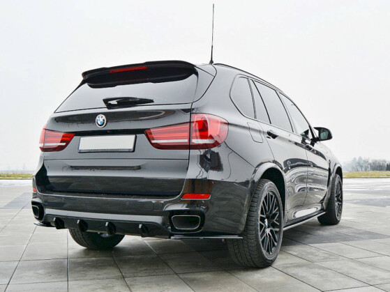 Heck Spoiler Aufsatz Abrisskante passend für BMW X5 F15 M Paket schwarz Hochglanz