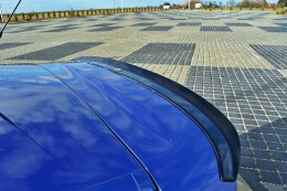 Heck Spoiler Aufsatz Abrisskante passend für SEAT IBIZA MK2 FACELIFT CUPRA schwarz Hochglanz