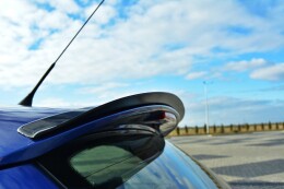 Heck Spoiler Aufsatz Abrisskante passend für SEAT IBIZA MK2 FACELIFT CUPRA schwarz Hochglanz