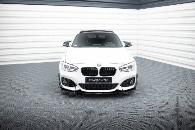 Racing Cup Spoilerlippe Front Ansatz V.1 passend für BMW 1er F20/F21 M-Power FACELIFT
