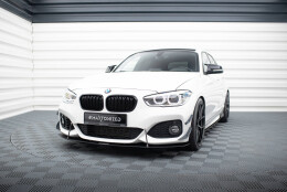 Street Pro Spoilerlippe Front Ansatz V.1 passend für BMW 1er F20/F21 M-Power FL