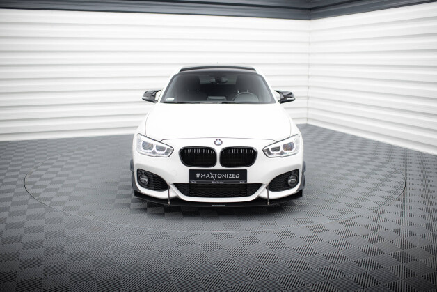 Street Pro Spoilerlippe Front Ansatz V.2 passend für BMW 1er F20/F21 M-Power FL