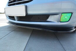 Cup Spoilerlippe Front Ansatz passend für CHRYSLER CROSSFIRE schwarz Hochglanz