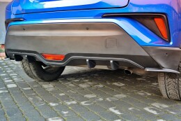 Heck Ansatz Diffusor passend für TOYOTA C-HR schwarz...