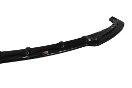 Cup Spoilerlippe Front Ansatz passend für HYUNDAI GENESIS COUPÉ MK.1 schwarz Hochglanz