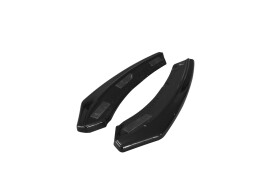 Heck Ansatz Flaps Diffusor passend für HYUNDAI GENESIS COUPÉ MK.1 schwarz Hochglanz