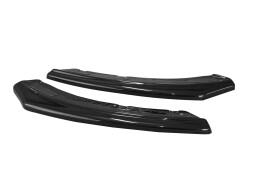 Heck Ansatz Flaps Diffusor passend für HYUNDAI GENESIS COUPÉ MK.1 schwarz Hochglanz