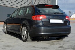 Splitter / Heck Ansatz Diffusor für Audi A3 Sportback 8P / 8P Facelift schwarz Hochglanz