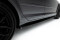 Seitenschweller Ansatz Cup Leisten passend für Audi A3 Sportback 8P / 8P Facelift schwarz Hochglanz