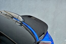 Heck Spoiler Aufsatz Abrisskante passend für TOYOTA C-HR schwarz Hochglanz
