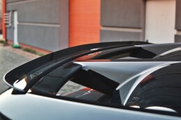 Heck Spoiler Aufsatz Abrisskante V.2 für Toyota C-HR Mk1 schwarz Hochglanz