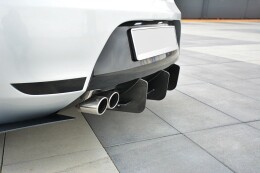 Heck Ansatz Diffusor passend für Heckschürze V.2 passend für Seat Leon Mk2 Cupra/ FR