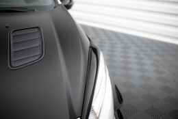 Scheinwerfer Blenden Böser Blick V.1 passend für Ford Fiesta ST / ST-Line / Standard Mk7 FL schwarz Hochglanz