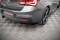 Heck Ansatz Flaps Diffusor V.2 passend für BMW 1er F20/F21 M-POWER FACELIFT schwarz Hochglanz
