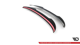 Heck Spoiler Aufsatz Abrisskante V.2 passend für BMW 1er M-Paket / M140i / Standard F20 schwarz Hochglanz