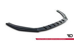 Cup Spoilerlippe Front Ansatz V.1 passend für Audi RS5 Coupe / Sportback F5 schwarz Hochglanz