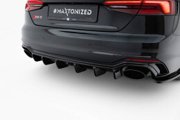 Heck Ansatz Diffusor passend für Audi RS5 Coupe /...