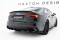 Heck Ansatz Diffusor passend für Audi RS5 Coupe / Sportback F5 schwarz Hochglanz