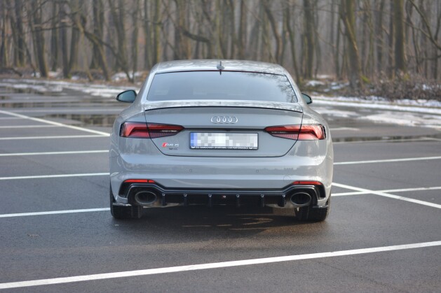Heck Ansatz Diffusor für Audi RS5 F5 Coupe / Sportback ...