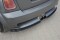 Heck Ansatz Flaps Diffusor passend für MINI R53 COOPER S JCW schwarz Hochglanz