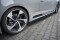 Seitenschweller Ansatz Cup Leisten für Audi RS5 F5 Coupe schwarz Hochglanz