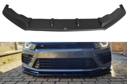 Cup Spoilerlippe Front Ansatz V.1 passend für VW SCIROCCO MK.3 R FACELIFT schwarz Hochglanz