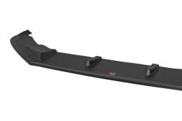 Cup Spoilerlippe Front Ansatz V.1 passend für VW SCIROCCO MK.3 R FACELIFT schwarz Hochglanz