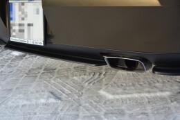 Mittlerer Cup Diffusor Heck Ansatz passend für DODGE CHALLENGER MK3. PHASE-I SRT8 COUPE schwarz Hochglanz