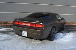 Mittlerer Cup Diffusor Heck Ansatz passend für DODGE CHALLENGER MK3. PHASE-I SRT8 COUPE schwarz Hochglanz
