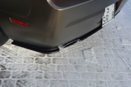 Street+ Heck Ansatz Flaps passend für Dodge Challenger MK3. Phase-I SRT8 Coupe schwarz Hochglanz